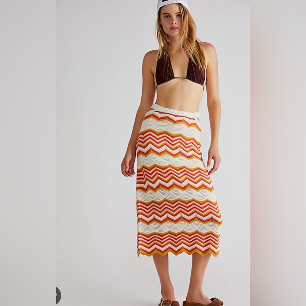 Mother Midi Skirt